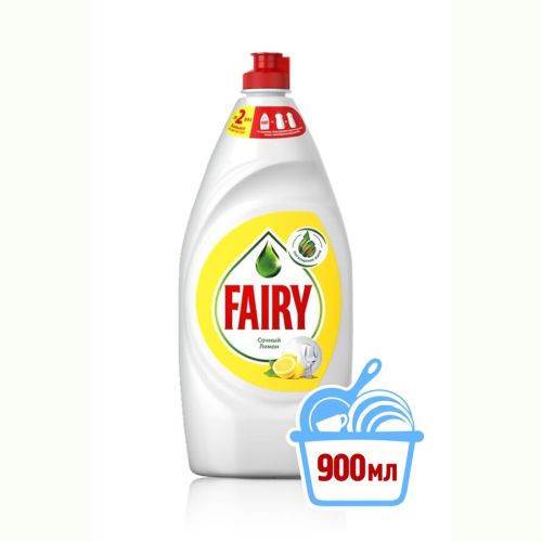 Средство для мытья посуды "Fairy" Сочный лимон 900мл