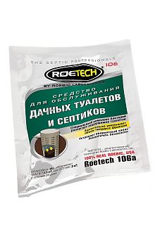 Средство для дачных туалетов и септиков  Roetech 106A 75гр