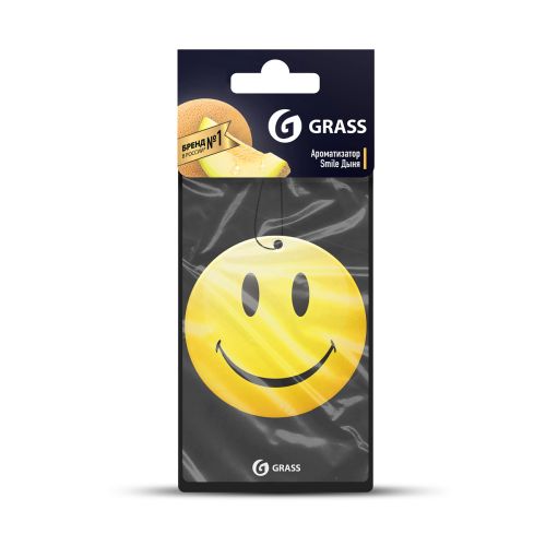 Ароматизатор воздуха картонный SMILE GRASS Дыня