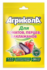 Удобрение Агрикола 50 гр. для томатов, перцев, баклажан