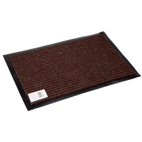 Коврик грязезащитный 40х60 см коричневый (Double stripe doormat 40х60 Brown)