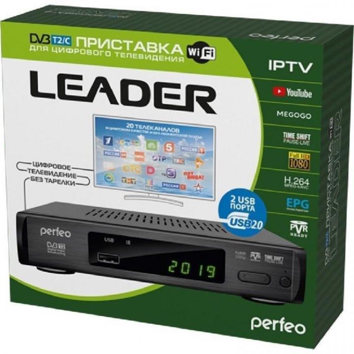 Тюнер для цифрового TV "PERFEO" Leader 4412