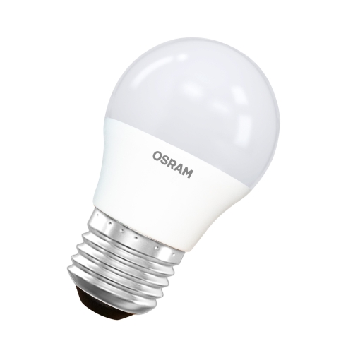Лампа светодиодная шар Е27  7 Вт 220В 6500К дневная, матовая OSRAM LV 866