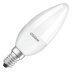 Лампа светодиодная свеча Е14 10 Вт 220В 4000К холодная, матовая OSRAM LV 187