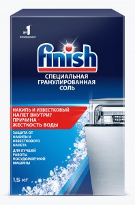Средство Соль для посудомоечных машин FINISH 1,5 кг
