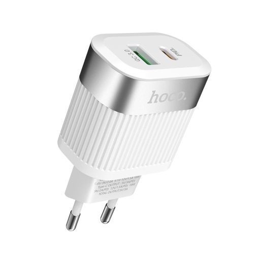 Зарядное устройство сетевое HOCO USB 2 порта 220V 18W C58A
