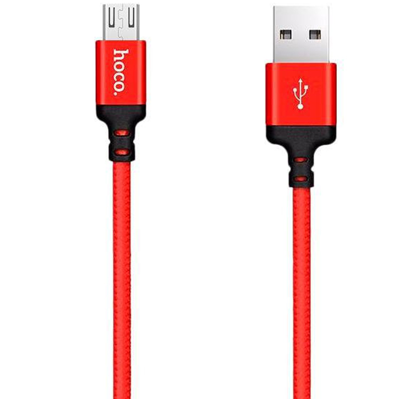 Шнур удлинитель USB 2,0 - Micro USB (1,0м) hoco X14 