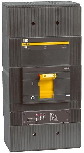 Автоматический выключатель  ИЭК 3Р ВА88-43 1000А 50,0kA c электронным расцепителем МР 211