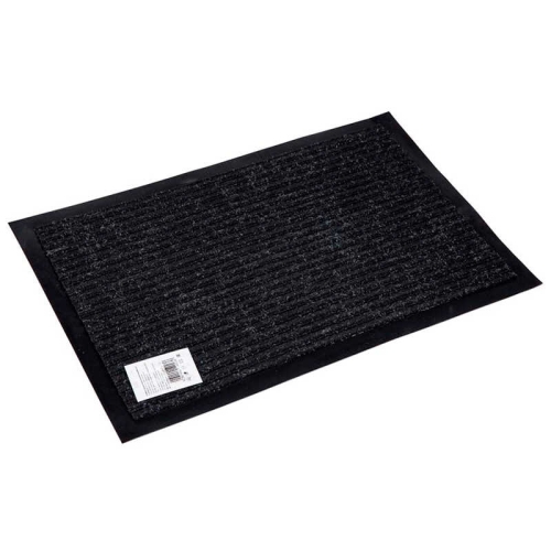 Коврик грязезащитный 40х60 см черный (Double stripe doormat 40х60 Black)