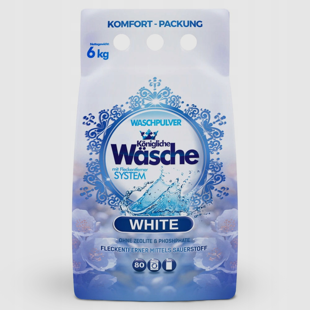 Средство для стирки порошок Konigliche Wasche WHITE 3.5кг.