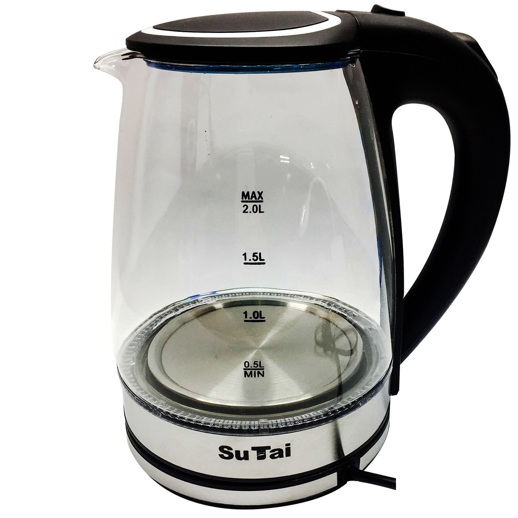 Чайник электрический стеклянный 2,0л, 1,5кВт SuTai ST-2098