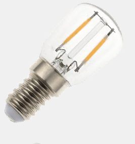 Лампа светод. T26 LED V-TAC  E14 2W 2700K филамент SKU-4444  чип Самсунг