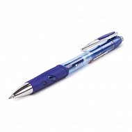 Ручка гелевая синяя 0,35mm автомат BRAUBERG "Officer" 141056