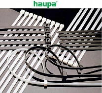 Хомут для кабеля  Haupa 2,5 х 142 бел. (100шт) Germany