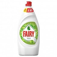 Средство для мытья посуды "Fairy" Зеленое яблоко 900мл 