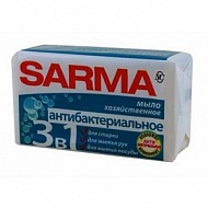 Мыло хозяйственное антибактериальное 140гр.SARMA