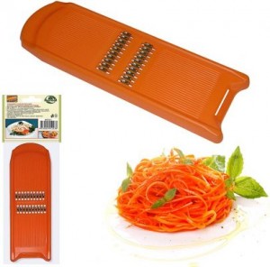 Терка для корейской моркови, металл/пластик МТ76-1