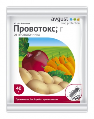 Средство для борьбы с проволочником Avgust Провотокс 40гр