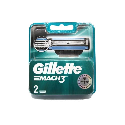 Кассеты сменные Gillette Mach3  2 шт пластик 91639039