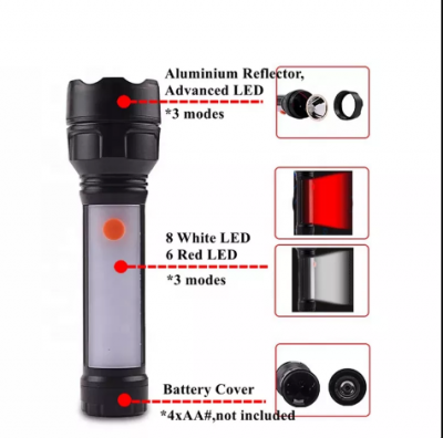 Фонарь светодиодный NICEDEVICE ND-0900 4*АА