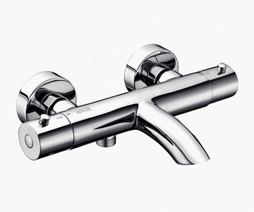 Смеситель для ванны термостатический Wasser Kraft Berkel 4811 Thermo с коротким изливом, хром
