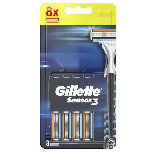 Кассеты сменные Gillette Sensor 3 8 шт