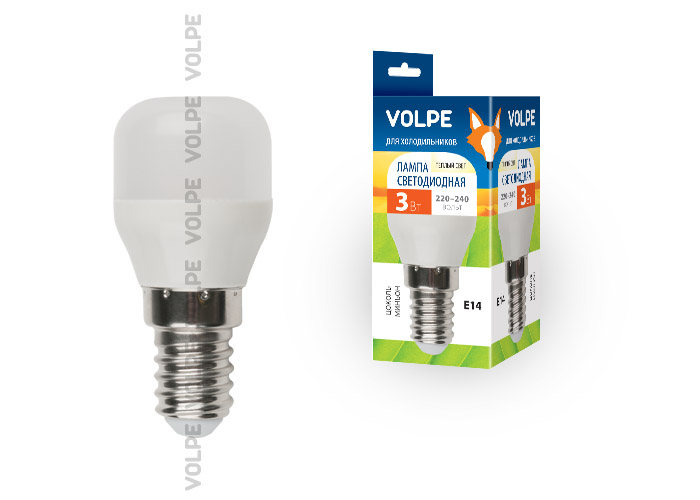 Лампа светод.  для холодильников LED-Y27-3W E14/FR/Z TM Volpe