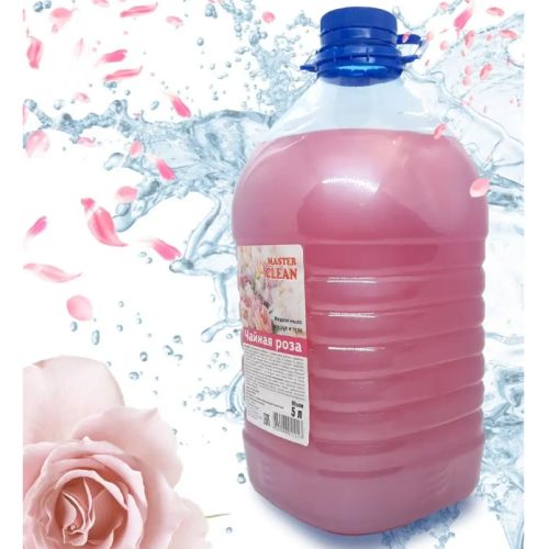 Мыло жидкое 5л Чайная Роза Master Clean 