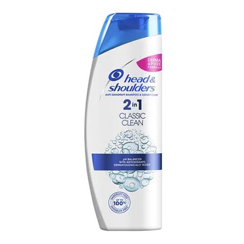 Шампунь для волос Head & Shoulders 2 в 1 Classic Clean 360мл.