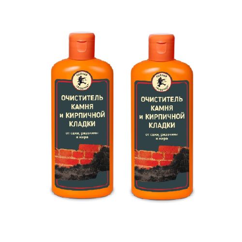 Средство Веселый Трубочист очиститель камня и кирпичной кладки от сажи, ржавчины и жира