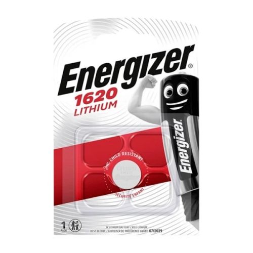 Батарейка таблетка CR1620 3v ENERGIZER D-16 H-2.0