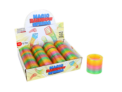Игрушка Пружинка-радуга арт. 60551J