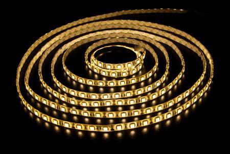 Лента  светодиодная SMD 5050 12V 7.2 Вт/1м. (30 LED/1м Epoxy) теплая белая IP65