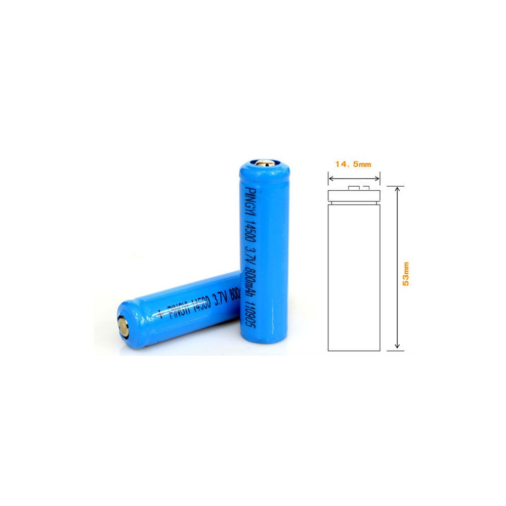 Аккумулятор 14500  3,7v Li-on 1800ma JYD