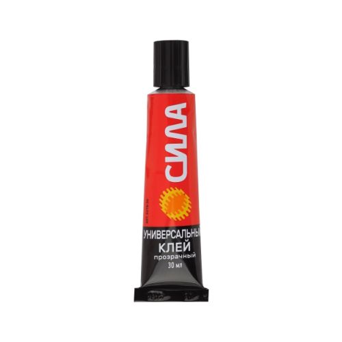 Клей универсальный "СИЛА" прозрачный  30 мл. 