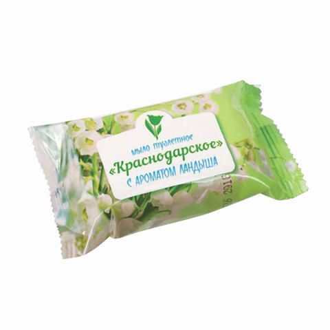 Мыло туалетное Краснодарское, (Меридиан), "Ландыш" 75г