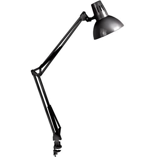 Светильник настольный струбцина Е27 60Вт KD-312 C02 черный Camelion