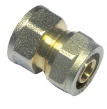 Муфта для металлопластиковой трубы 26 ц х 3/4"(20) внутр