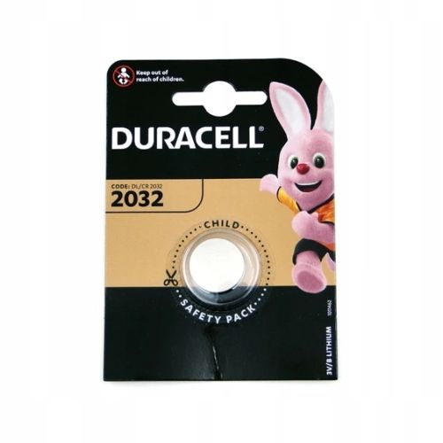 Батарейка таблетка CR2032 3v DURACELL D-20 H-3,2