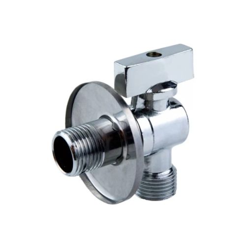 Кран MINI шаровой угловой 1/2"(15 мм) х 1/2"(15 мм) нар-нар GANZER 033/83