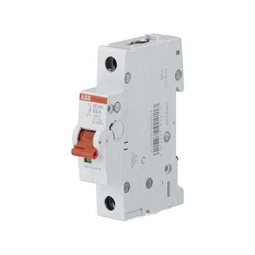 Рубильник ABB SD201/63 рычаг красный 63A