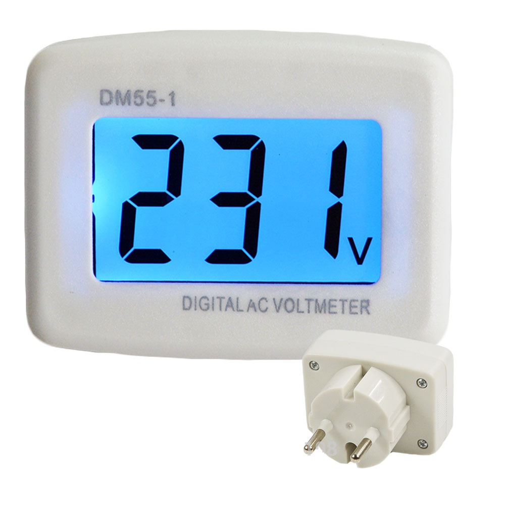 Измеритель сетевого напряжения (монитор) DM55-1