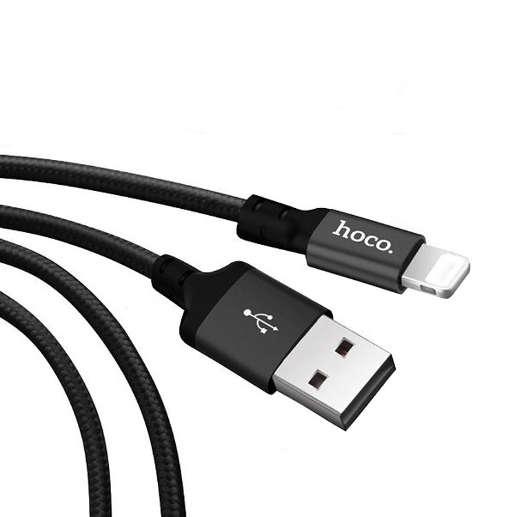 Шнур удлинитель USB 2,0 - iPhone lightning (2,0м) HOCO X14