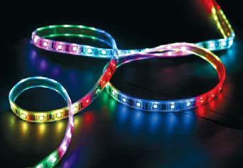 Лента  светодиодная SMD 5050 12V 14,4Вт/1м  RGB (60 LED/1м) IP65