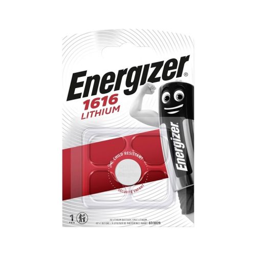 Батарейка таблетка CR1616 3v ENERGIZER  D-16 H-1,6