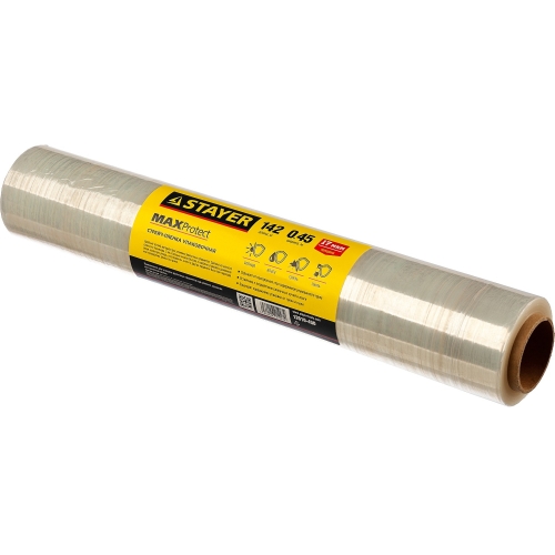 Пленка-стрейч 450 мм 142 м 17 мкм "MAXProtect" STAYER 12610-450