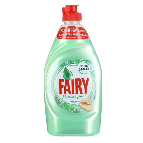Средство для мытья посуды "Fairy" Чайное дерево и мята 900мл
