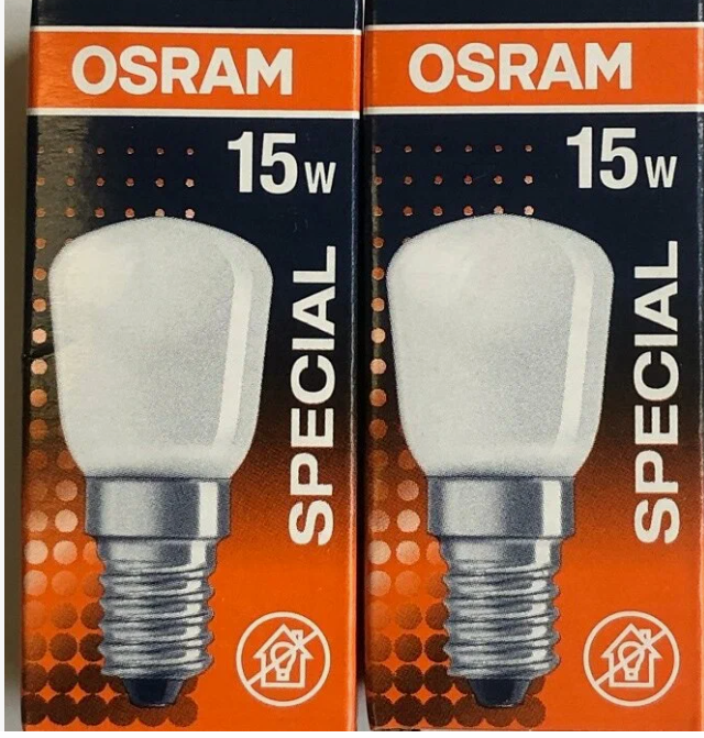 Лампа нак. Е14 РН 220в 15Вт T26/57 OSRAM Матовая