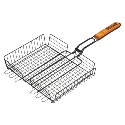 Решетка-гриль для мяса, 260 х 320 х 65 мм антипригарная Camping Palisad 69552