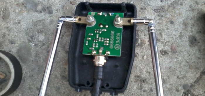 Плата усилителя антенного SUPER 9999999/105  (5v подключается без блока питания)